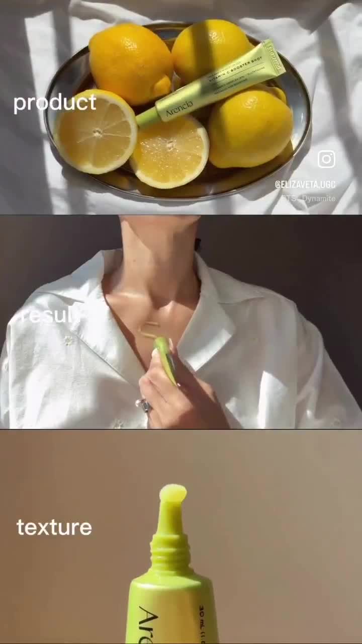 Arencia vitamin C booster shot 💛