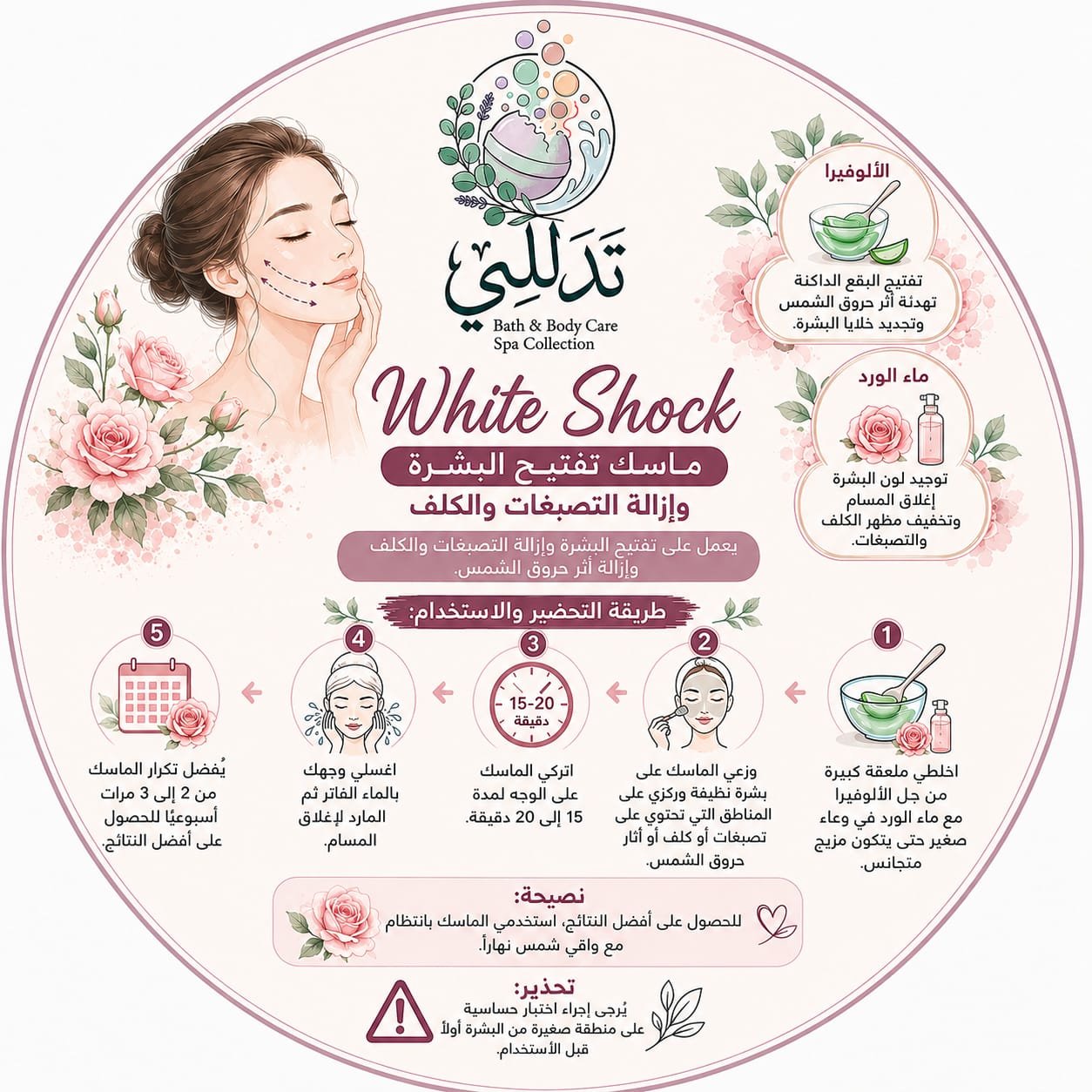 ماسك التفتيح